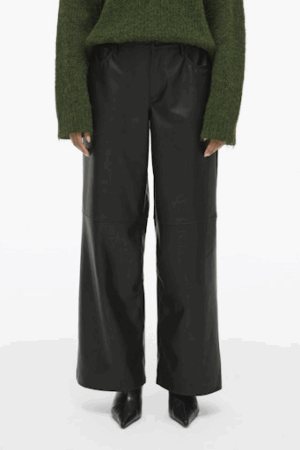 Lederimitat Hose
