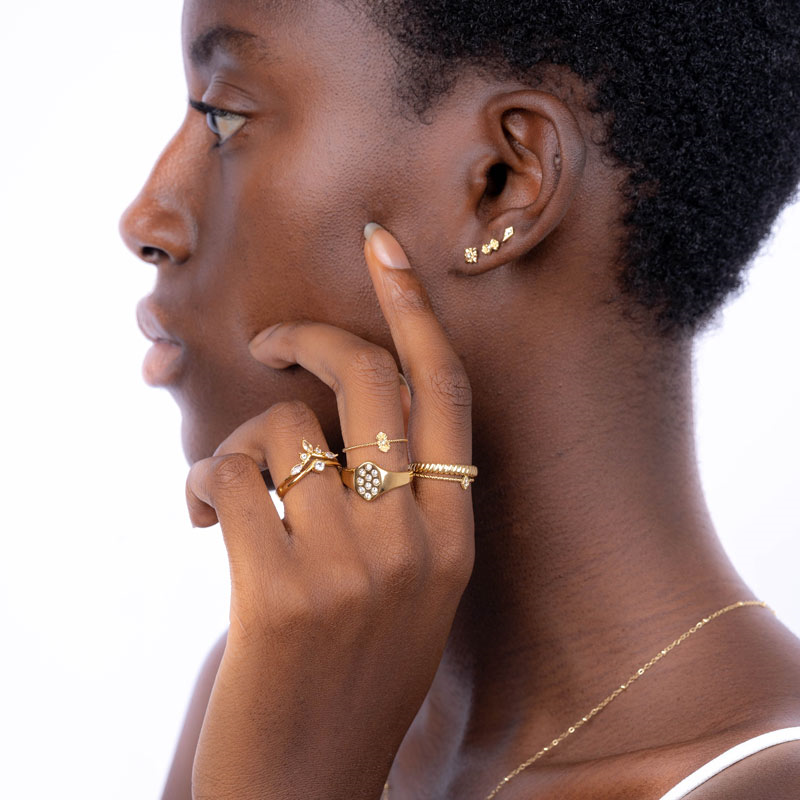 Edelstahl Ring "Targeting" – Bild 2